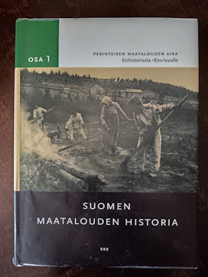Kansi Suomen maatalouden historia